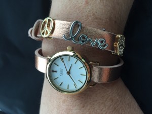 Even the watch is a charm you can add or take off!!!